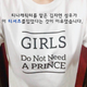 The Korean text reads, “the reason (she was fired) was that Kim Ja-yeon, the voice actor of ‘Tina,’ had worn this t-shirt”